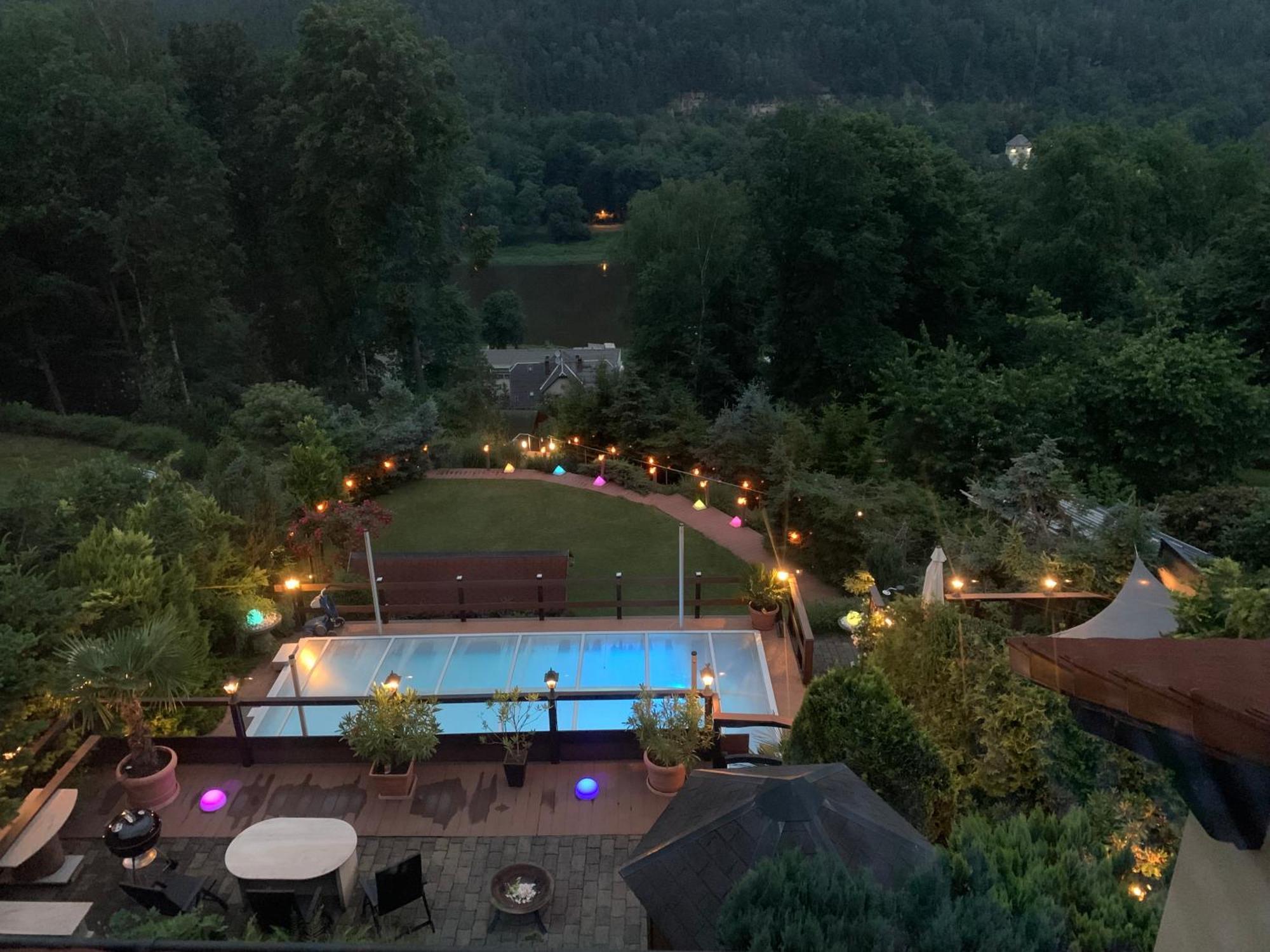 Ferienwohnung 1 Festungsblick Konigstein an der Elbe Luaran gambar