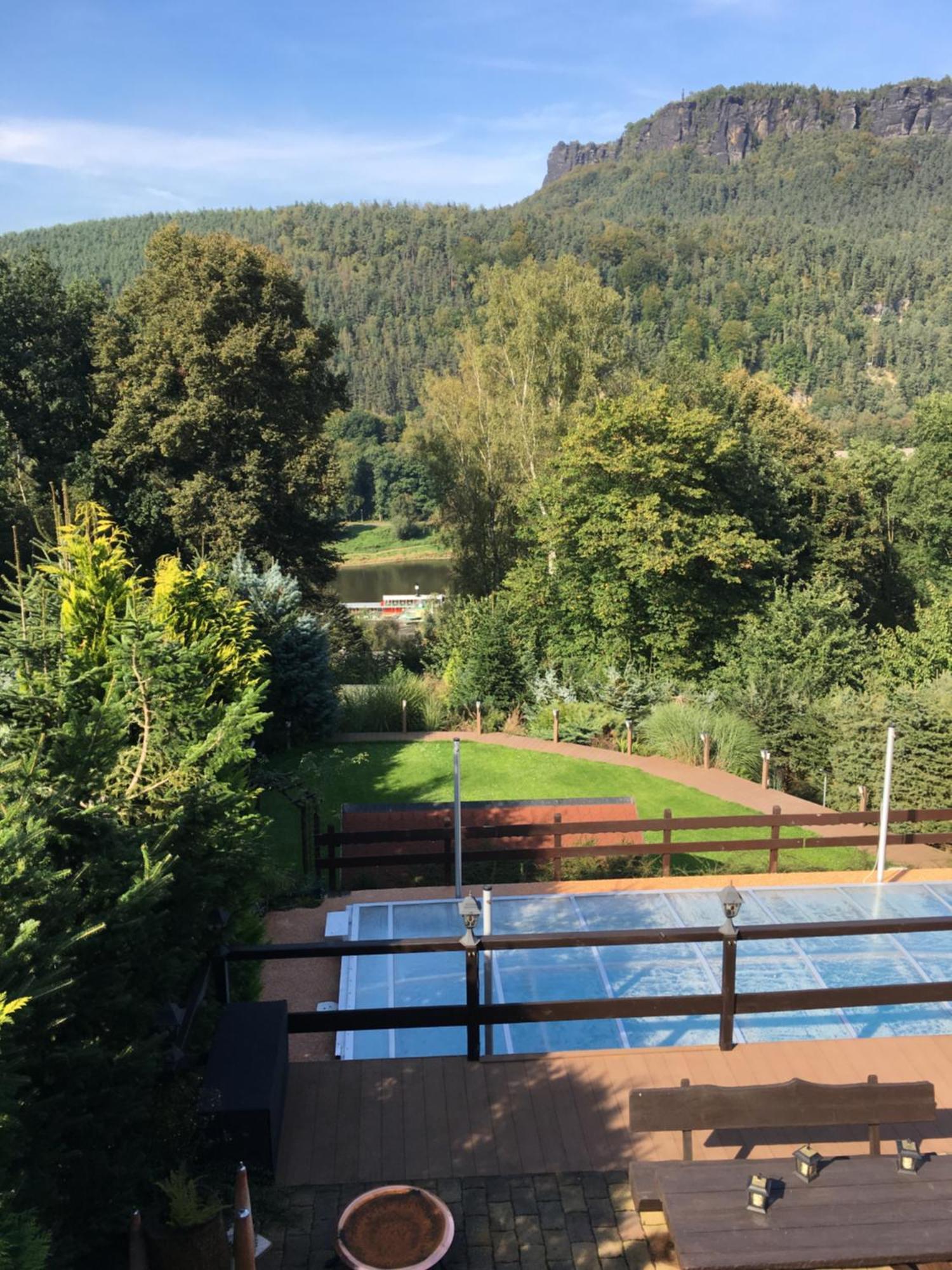 Ferienwohnung 1 Festungsblick Konigstein an der Elbe Luaran gambar