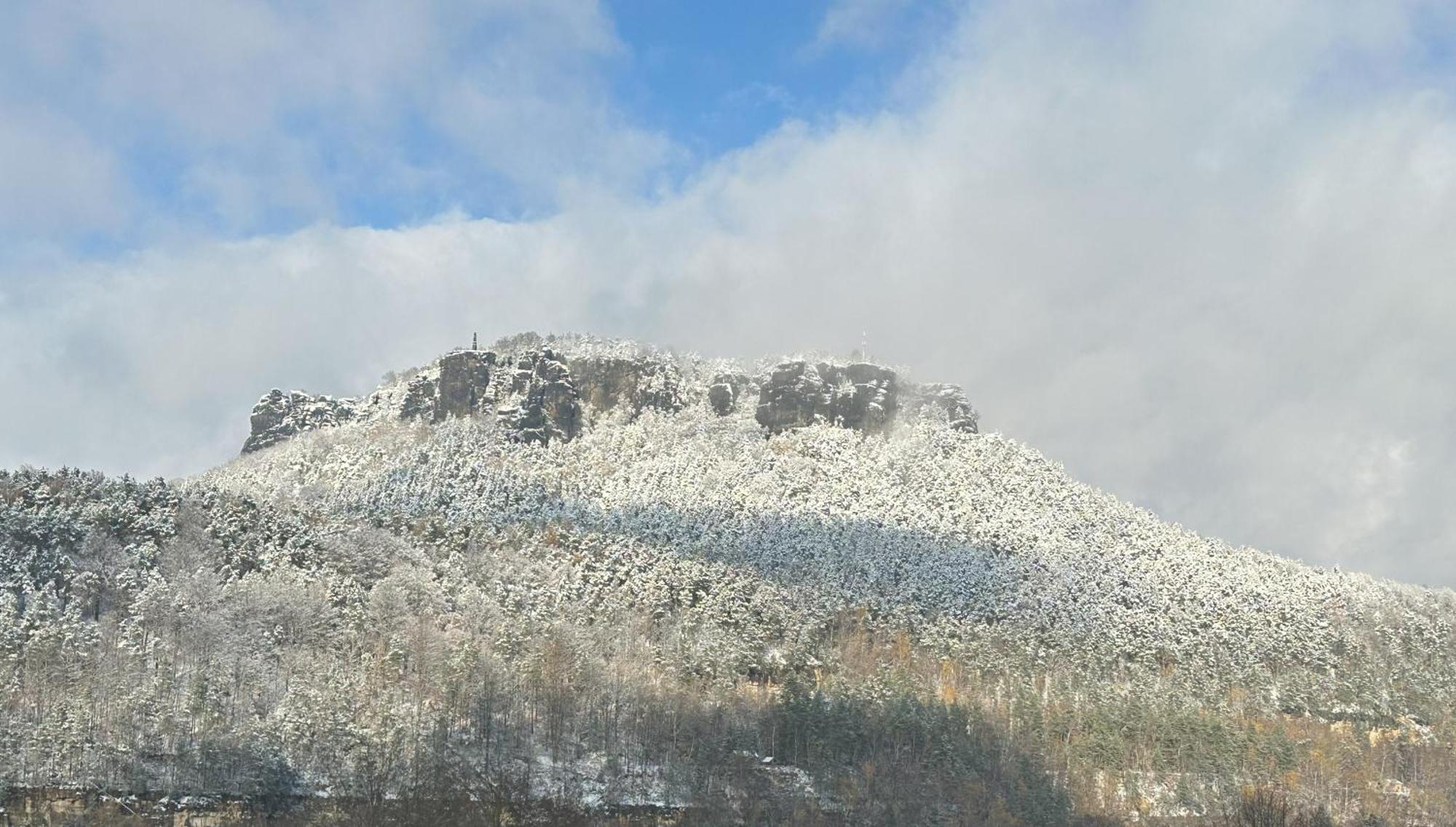 Ferienwohnung 1 Festungsblick Konigstein an der Elbe Luaran gambar