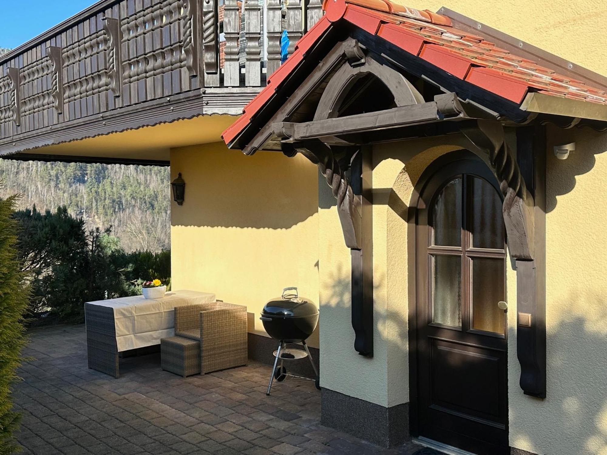 Ferienwohnung 1 Festungsblick Konigstein an der Elbe Luaran gambar